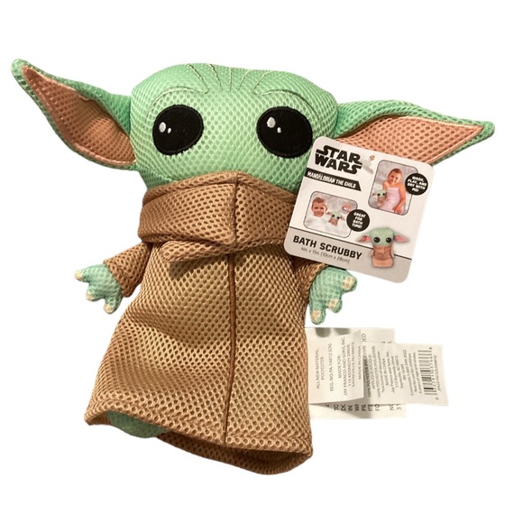 Star Wars Mandalorian The Child Bath Scrubby - Picture 7 of 11